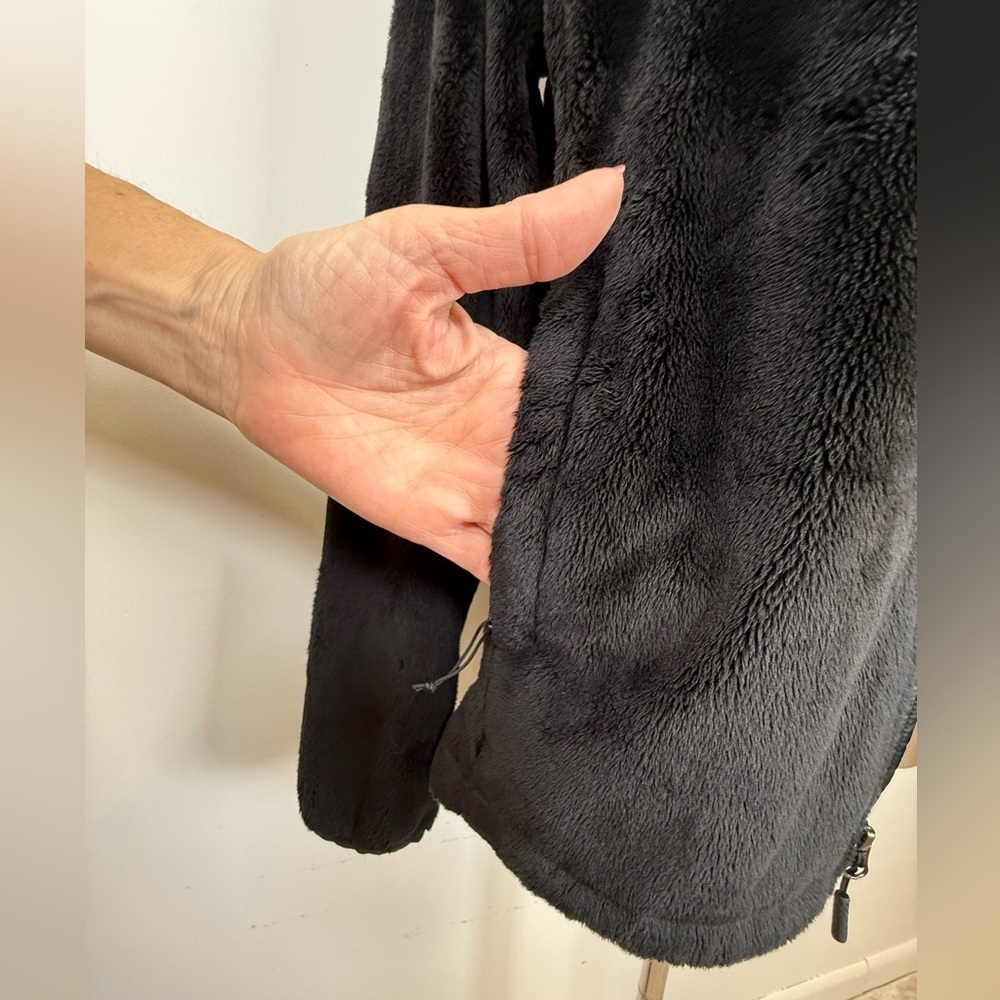 The North Face ‘Osito’ Jacket Soft Black High-Pile Fleece Women’s Size Small - Picture 12 of 16